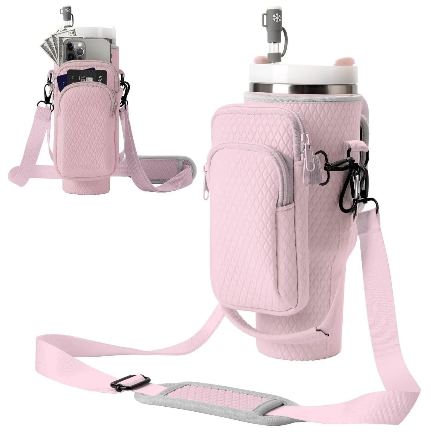 Crossbody Water Bottle Carrier