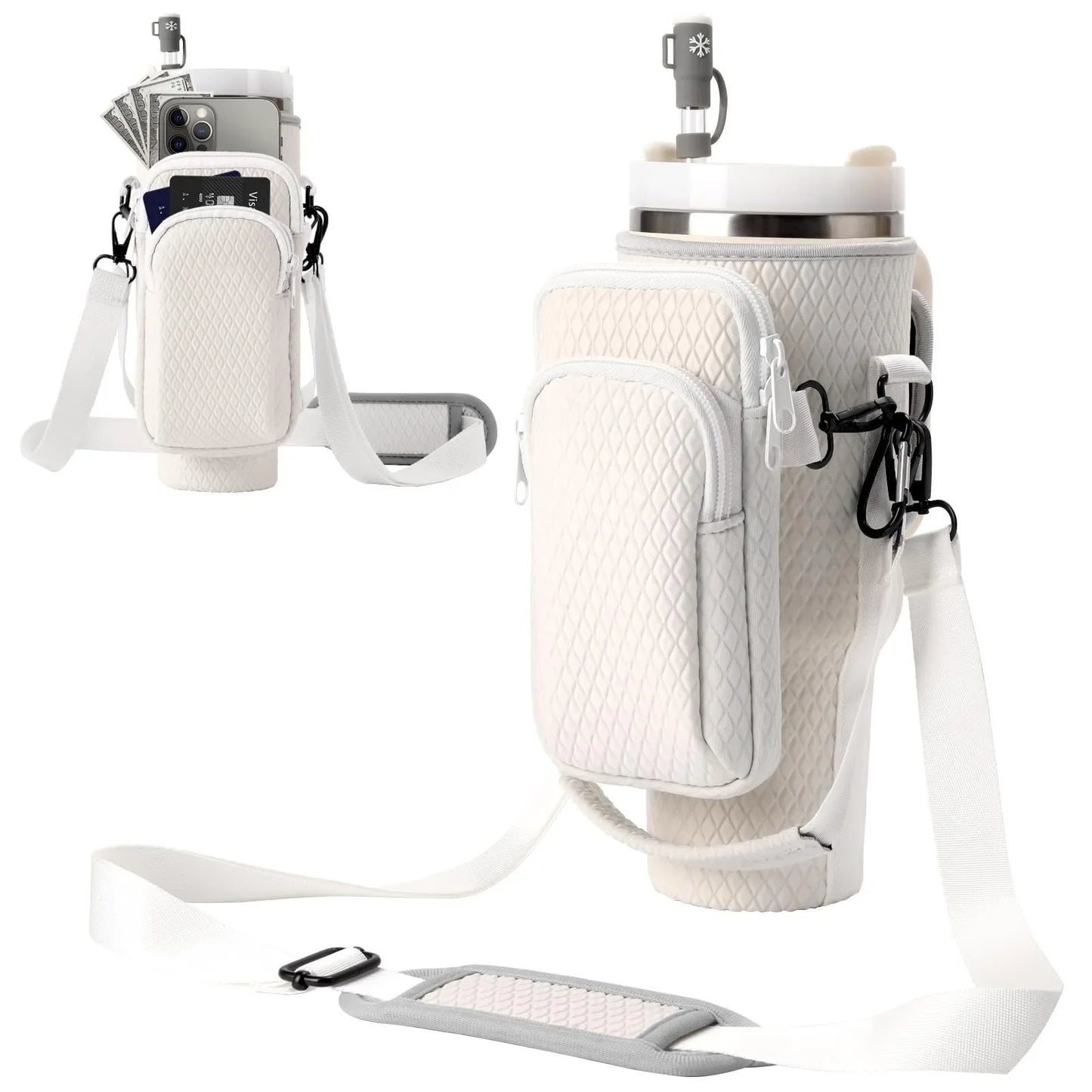 Crossbody Water Bottle Carrier